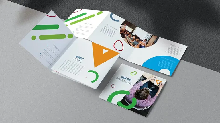 Brochure printed by PrintPal